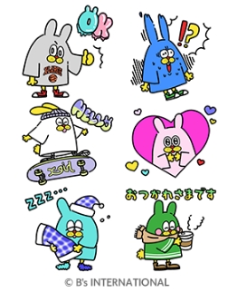LINEスタンプ制作例