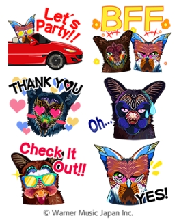 LINEスタンプ制作例