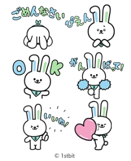 LINEスタンプ制作例